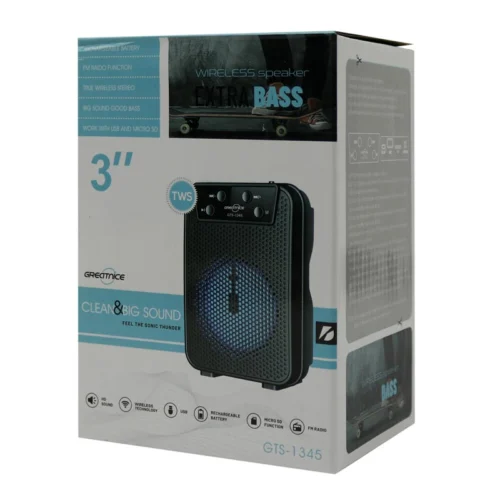 اسپیکر بلوتوثی گریت نایس Extra BASS GTS-1345 - تصویر 2