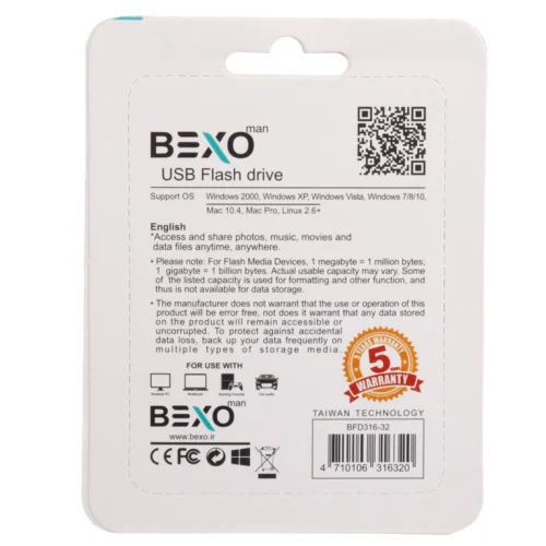 فلش 32 گیگ بکسومن Bexoman B-316