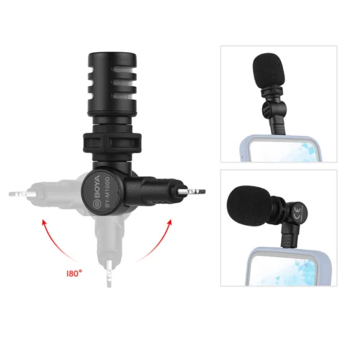 میکروفون کندانسر Boya BY-M100D Lightning