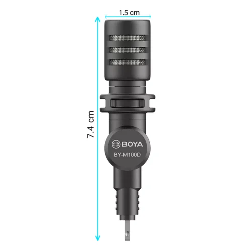 میکروفون کندانسر Boya BY-M100D Lightning