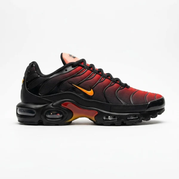کفش نایک تی ان ایرمکس پلاس مشکی قرمز آتشین Nike TN Air Max Plus