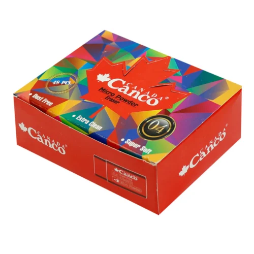 پاک کن رنگی کنکو CANCO 04 بسته 48 عددی