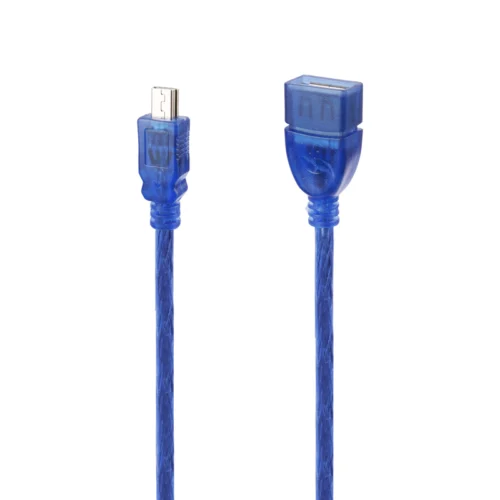 کابل کوتاه افزایش طول Mini USB دیتکس پلاس +Detex طول 30 سانتی متر
