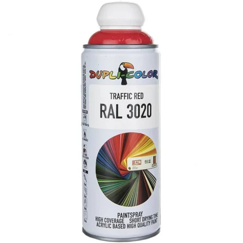 اسپری رنگ قرمز Dupli-Color RAL 3020 400ml