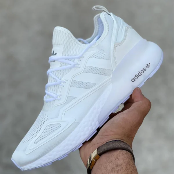 کتانی آدیداس زد ایکس 2K بوست سفید Adidas ZX 2K Boost