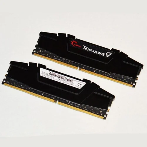 رم کامپیوتر G.SKILL RipjawsV DDR4 16GB 3200MHz CL16 Dual