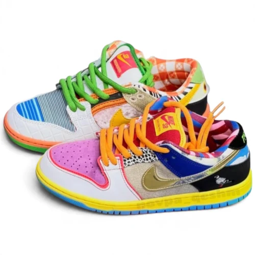 کفش کتونی نایک اس بی دانک لو لنگه به لنگه مولتی کالر رنگین کمانی Nike SB Dunk Low The Paul