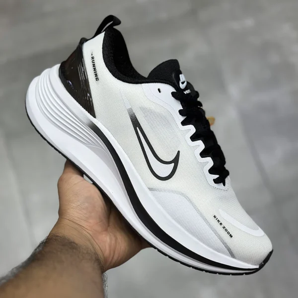 کفش نایک زوم ومرو رانینگ سفید مشکی Nike Zoom Vomero RUNNING