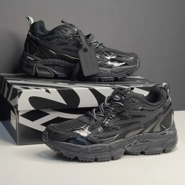 کفش آف‌وایت بی رایت بک مشکی OFF-WHITE Be Right Back Black