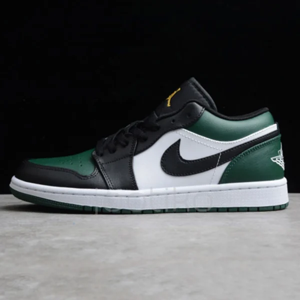 کفش نایک جردن 1 لو گرین تو Jordan 1 Low Green Toe مدل 553558-371
