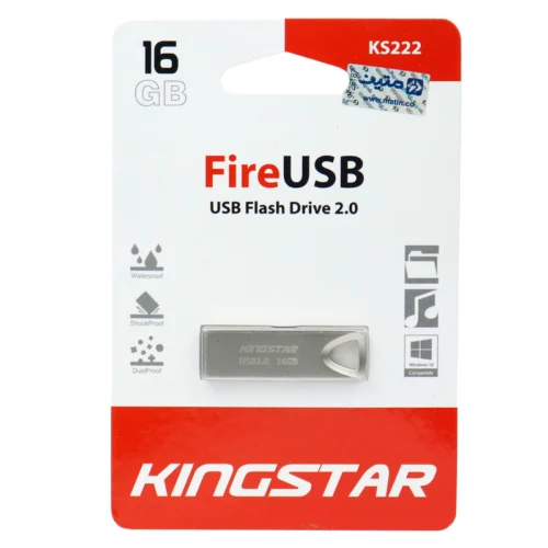 فلش 16 گیگ کینگ استار KingStar Fire KS222