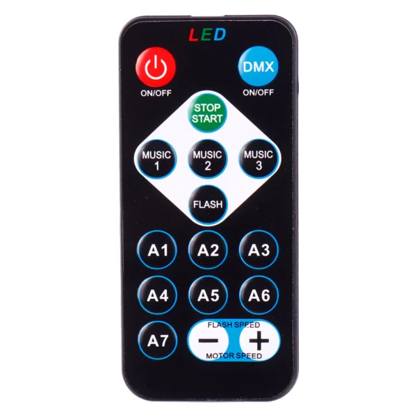 رقص نور طرح شفق LED Q6N Magic Ball + ریموت کنترل - تصویر 4