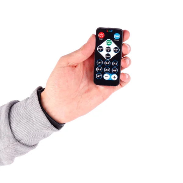 رقص نور طرح شفق LED Q6N Magic Ball + ریموت کنترل - تصویر 8