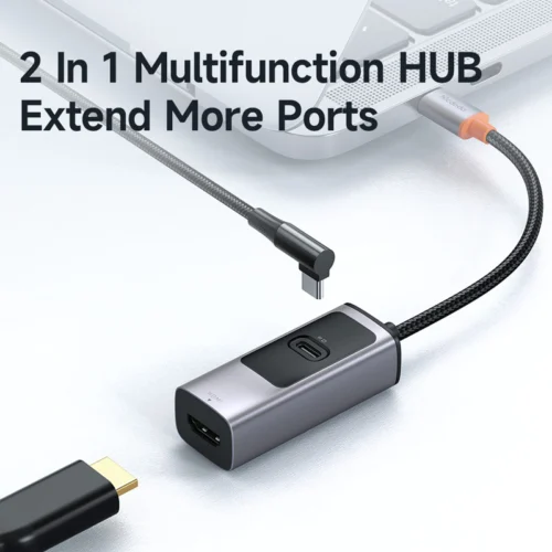 تبدیل Type-C به HDMI / Type-C PD مک دودو HU-1130