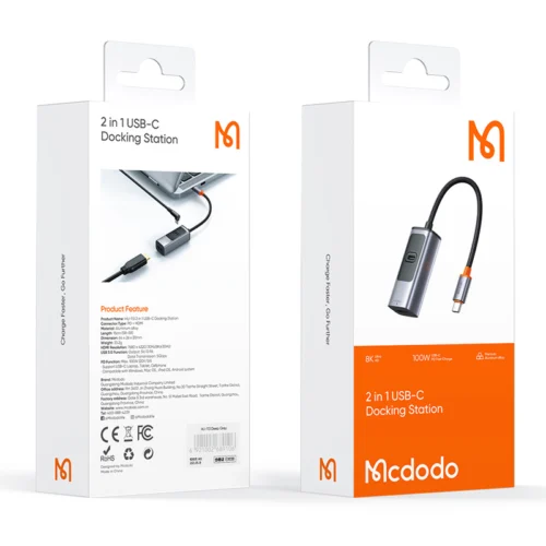 تبدیل Type-C به HDMI / Type-C PD مک دودو HU-1130