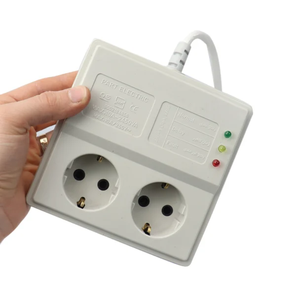 محافظ برق یخچال و فریزر 2 خانه پارت الکتریک PE 904 با کابل 5 متری - تصویر 5