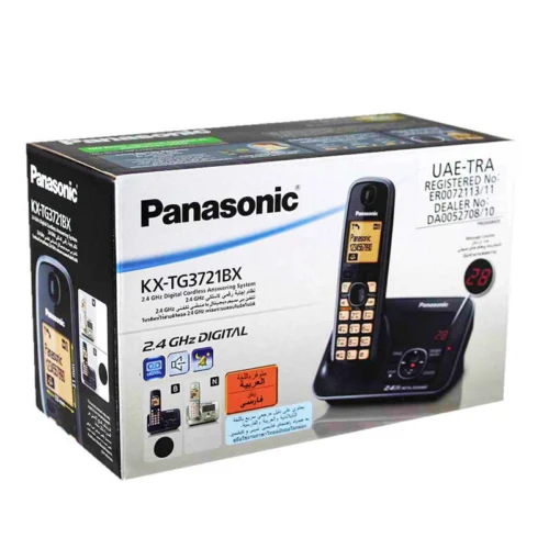 تلفن بی سیم Panasonic KX-TG3721BX + گارانتی