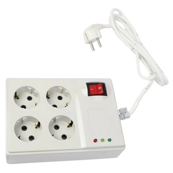 محافظ برق کامپیوتر 4 خانه ارت دار پارت الکتریک PE2204 با کابل 1٫8 متری