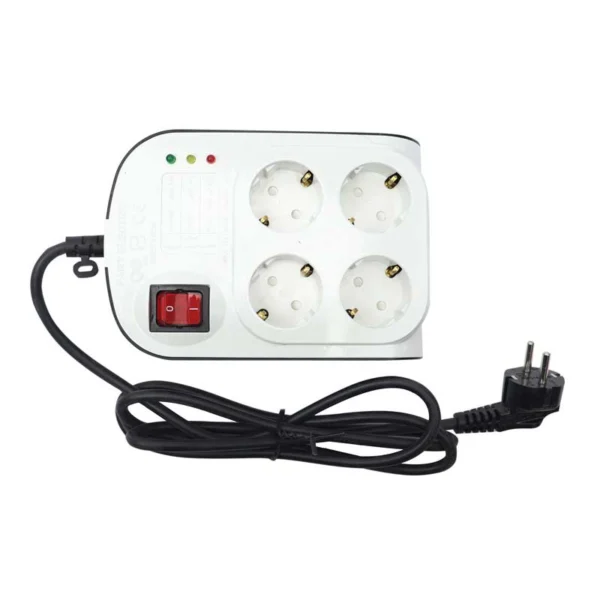 محافظ برق صوتی تصویری 4 خانه ارت دار پارت الکتریک PE8791 با کابل 1٫8 متری