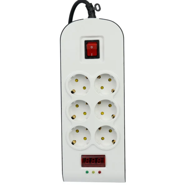 محافظ برق صوتی تصویری 6 خانه پارت الکتریک PE8796 با کابل 5 متری