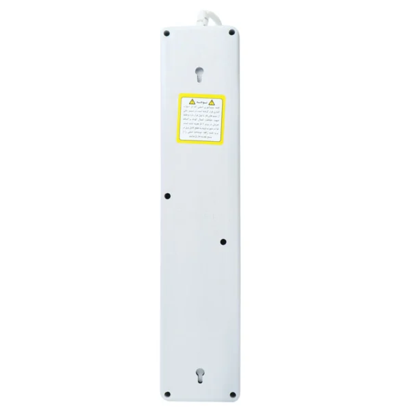 چند راهی 5+1 خانه فیوز دار پارت الکتریک PE2095 با کابل 1٫8 متری