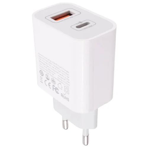 شارژر دیواری 20 وات ریمکس RP-U68 QC PD 3A