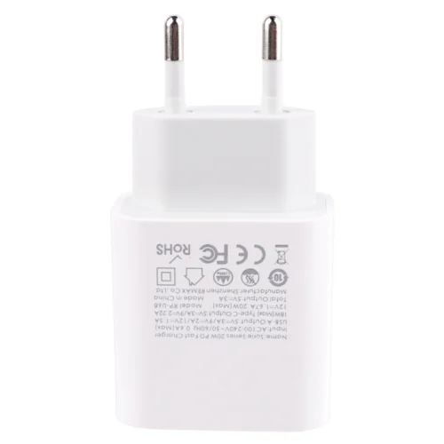 شارژر دیواری 20 وات ریمکس RP-U68 QC PD 3A