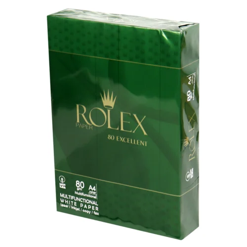 کاغذ A4 رولکس 80 گرم بسته 500 عددی