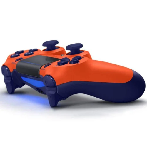 دسته بازی بی سیم SONY PlayStation 4 DualShock 4 High Copy نارنجی پکدار