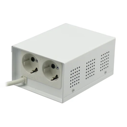محافظ برق لباسشویی و ظرف شویی 2 خانه ارت دار سارا P520 با کابل 1٫4 متری