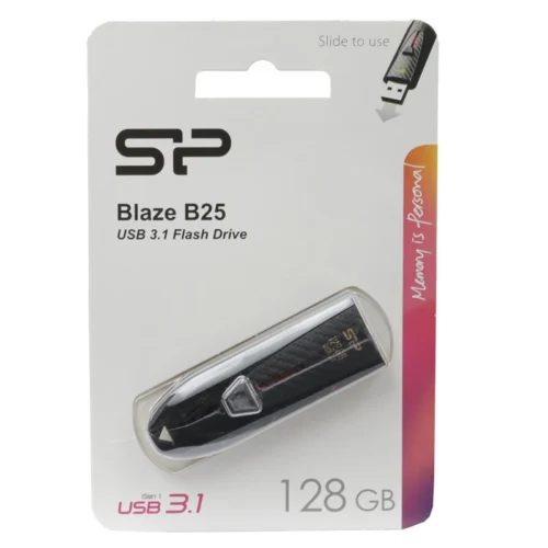 فلش 128 گیگ سیلیکون پاور Silicon Power Blaze B25 USB3.1