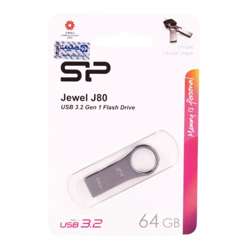فلش 64 گیگ سیلیکون پاور Silicon Power Jewel J80 USB3.2