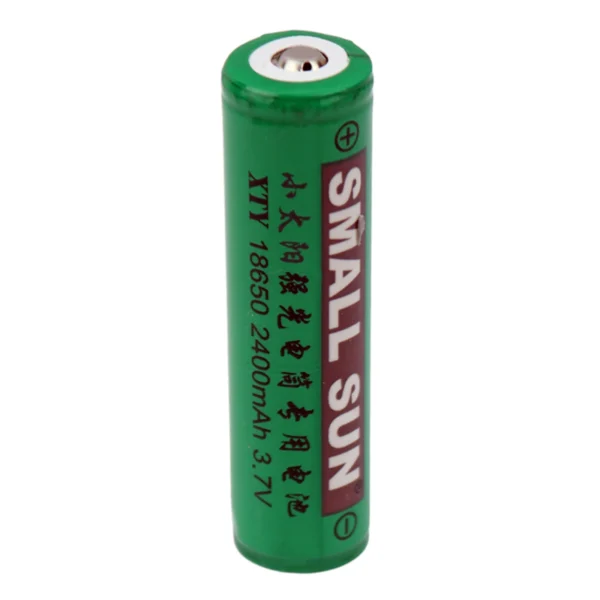 باتری لیتیومی شارژی Small Sun 18650 2400mAh