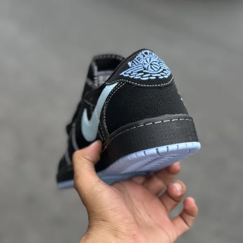 کفش کتونی نایک ایر جردن وان لو تراویس اسکات استاسی Nike Air Jordan 1 Low Travis Scott x Stussy