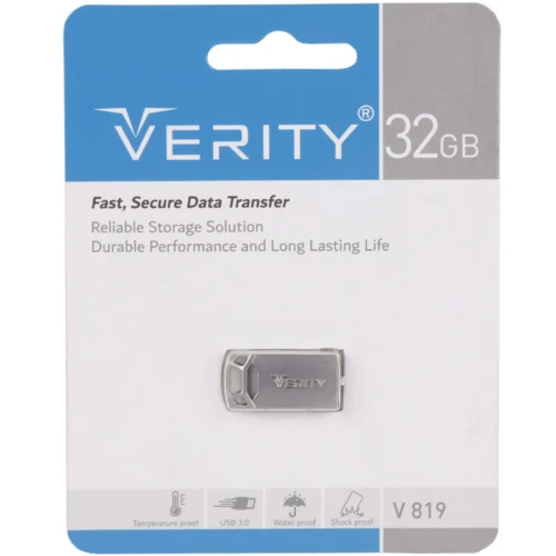 فلش مموری وریتی مدل V819 ظرفیت 32 گیگابایت USB 3.0