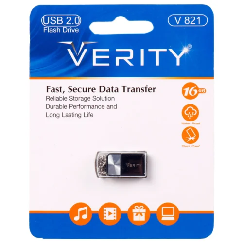 فلش مموری وریتی Verity V821 ظرفیت 16 گیگابایت