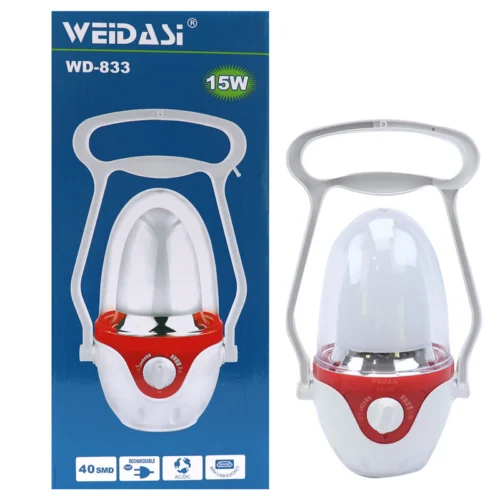 چراغ قوه فانوسی ویداسی WEIDASI WD-833 تعمیری