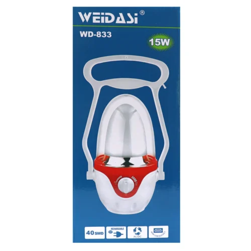 چراغ قوه فانوسی ویداسی WEIDASI WD-833 تعمیری