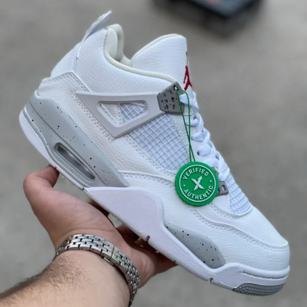 کفش جردن 4 رترو وایت اورئو Jordan 4 Retro White Oreo CT8527-100