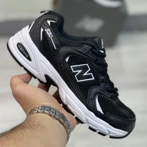 کفش نیوبالانس 530 مشکی سفید New Balance