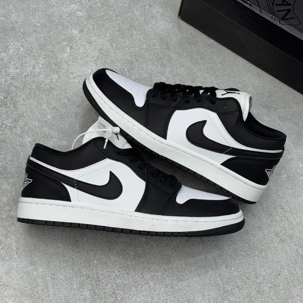 کفش ایر جردن وان لو سفید مشکی Jordan 1 Low White Black