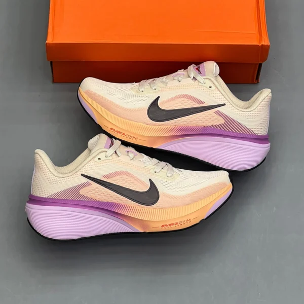 نایک ایر زوم پگاسوس کرم نارنجی بنفش Nike Air Zoom Pegasus 42
