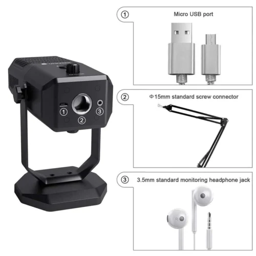 میکروفون رومیزی Yanmai SF-900