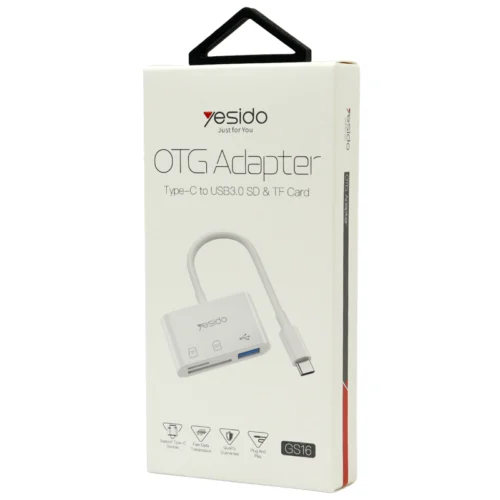 رم ریدر Yesido GS16 USB3.0 OTG Type-C