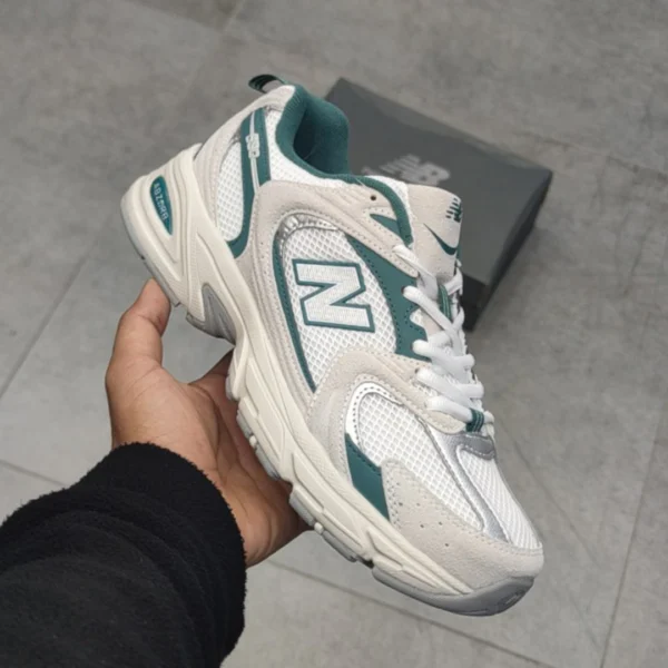 کفش نیو بالانس 530 سبز بژ New Balance MR530QA
