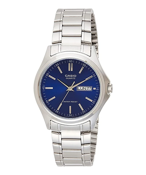 ساعت مچی مردانه کاسیو مدل CASIO MTP-1239D-2A صفحه سورمه‌ای