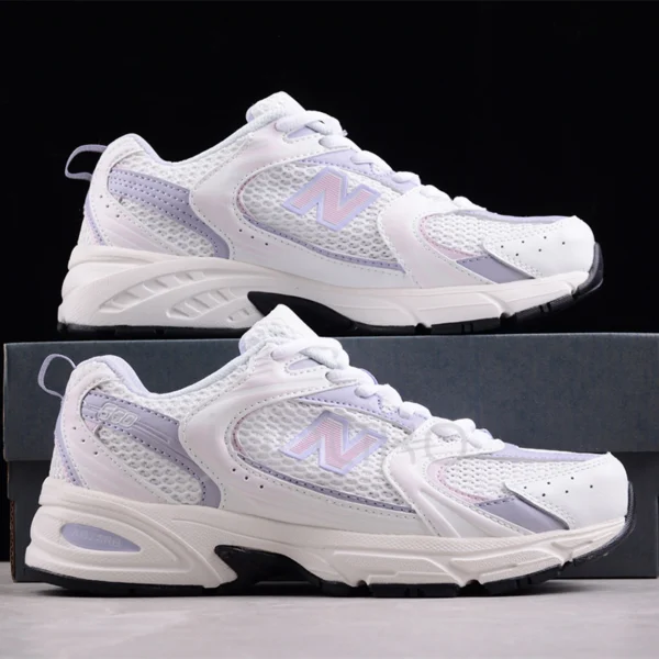 کتونی نیوبالانس 530 یاسی سفید New Balance MR530ZP