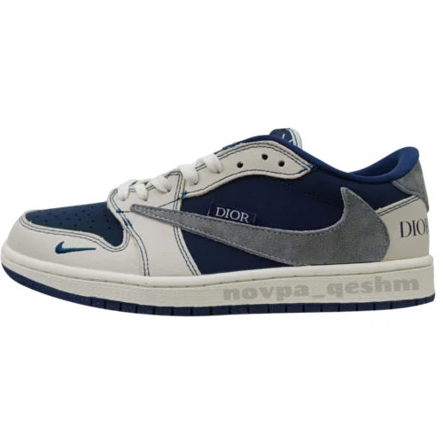نایک ایر جردن وان لو تراویس اسکات دیور-NIKE AIR JORDAN 1 LOW TRAVIS SCOTT X DIOR