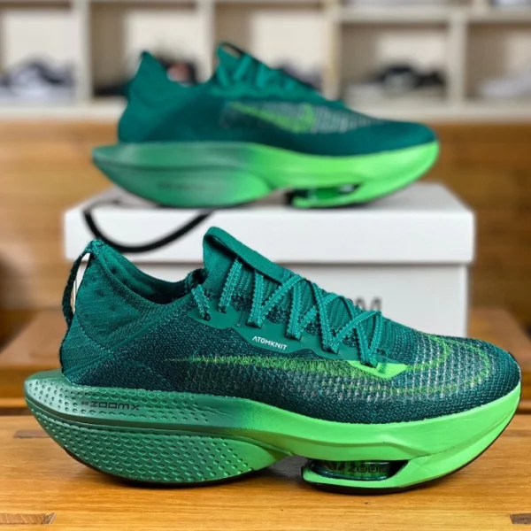 کفش نایک زوم آلفافلای نکست 2 سبز تیره Nike Air Zoom Alphafly Next% 2 DV9422-600