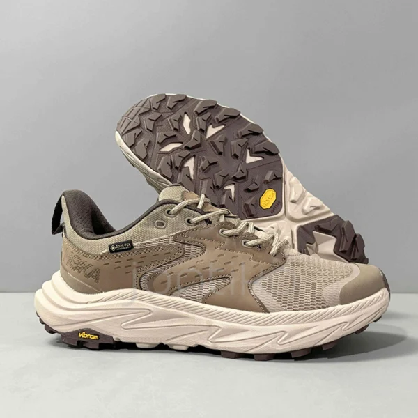 هوکا آناکاپا گورتکس Hoka Anacapa 2 Low Gore-Tex Dune &amp; Oxford Tan